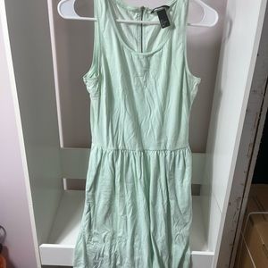 Mint green comfy dress with pockets! Size S worn once! Price dropped!!